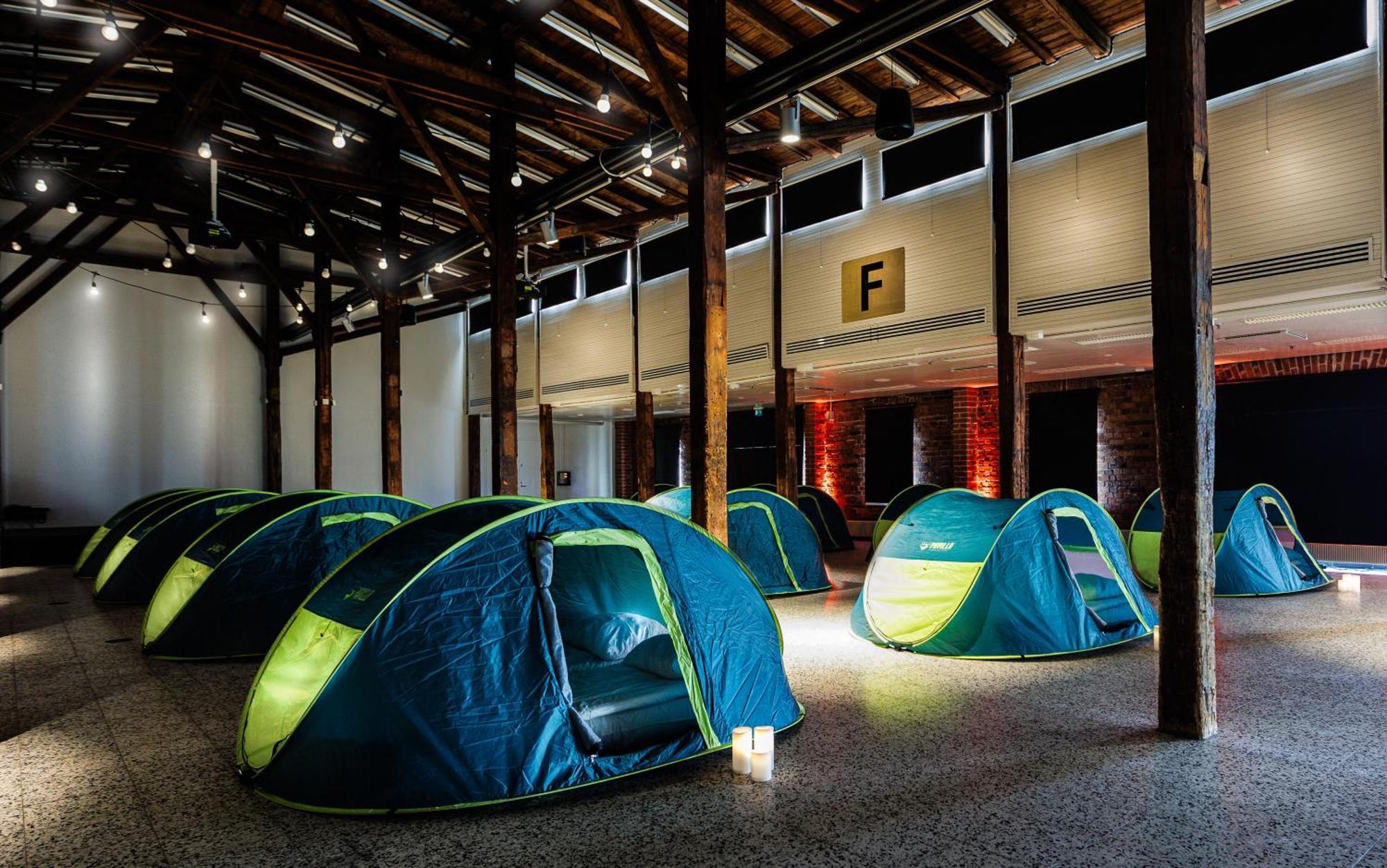 Indoor Camping Helsinki Hotel Luaran gambar